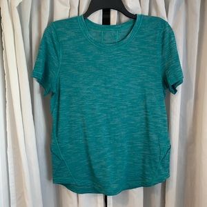 lululemon green workout crew neck size 8/M